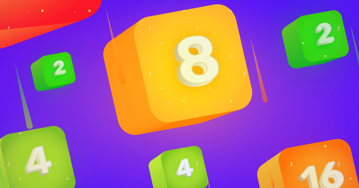 Image Falling Blocks 2048 - 2D