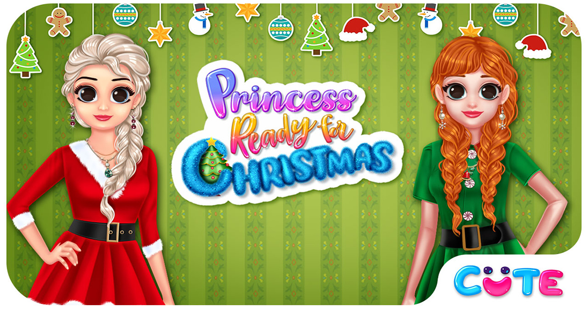 Image Princess Ready For Christmas